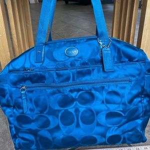 Beautiful Coach Purse/Weekender/Bag/Diaper bag